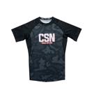 CHOSEN urban camo Rashguard - black